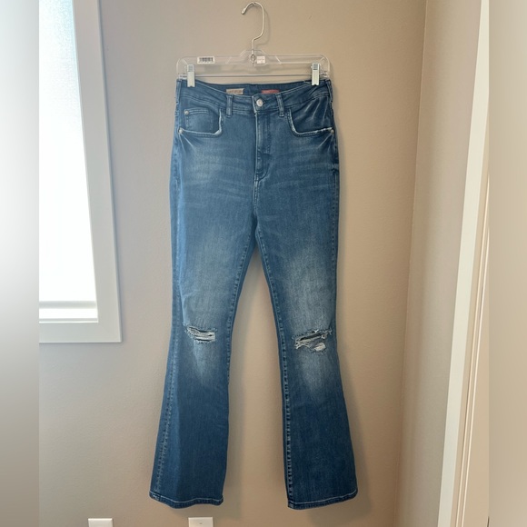 Pilcro from Anthropology ripped boot cut jeans - Picture 1 of 8